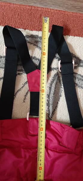 Pantalon ski roz pentru copii