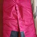 Pantalon ski roz pentru copii