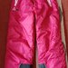 Pantalon ski roz pentru copii